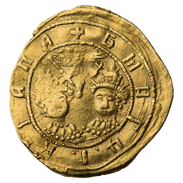 Золотой в половину угорского за Крымский поход 1687 г.