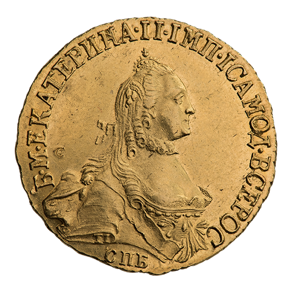 Пять рублей 1765 г.